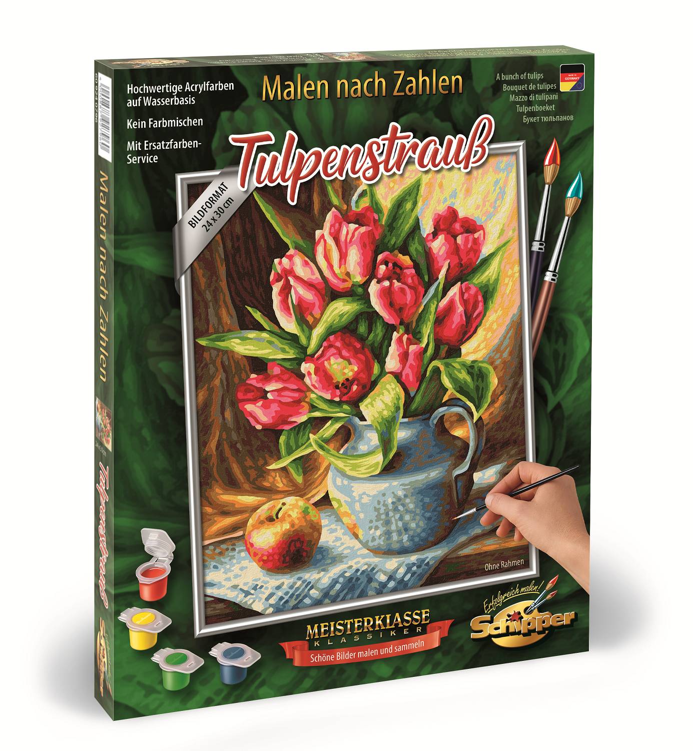 Schipper 609240796 Malen nach Zahlen Tulpenstrauß