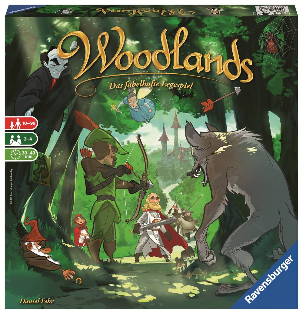 Ravensburger 26777 Woodlands, Legespiel