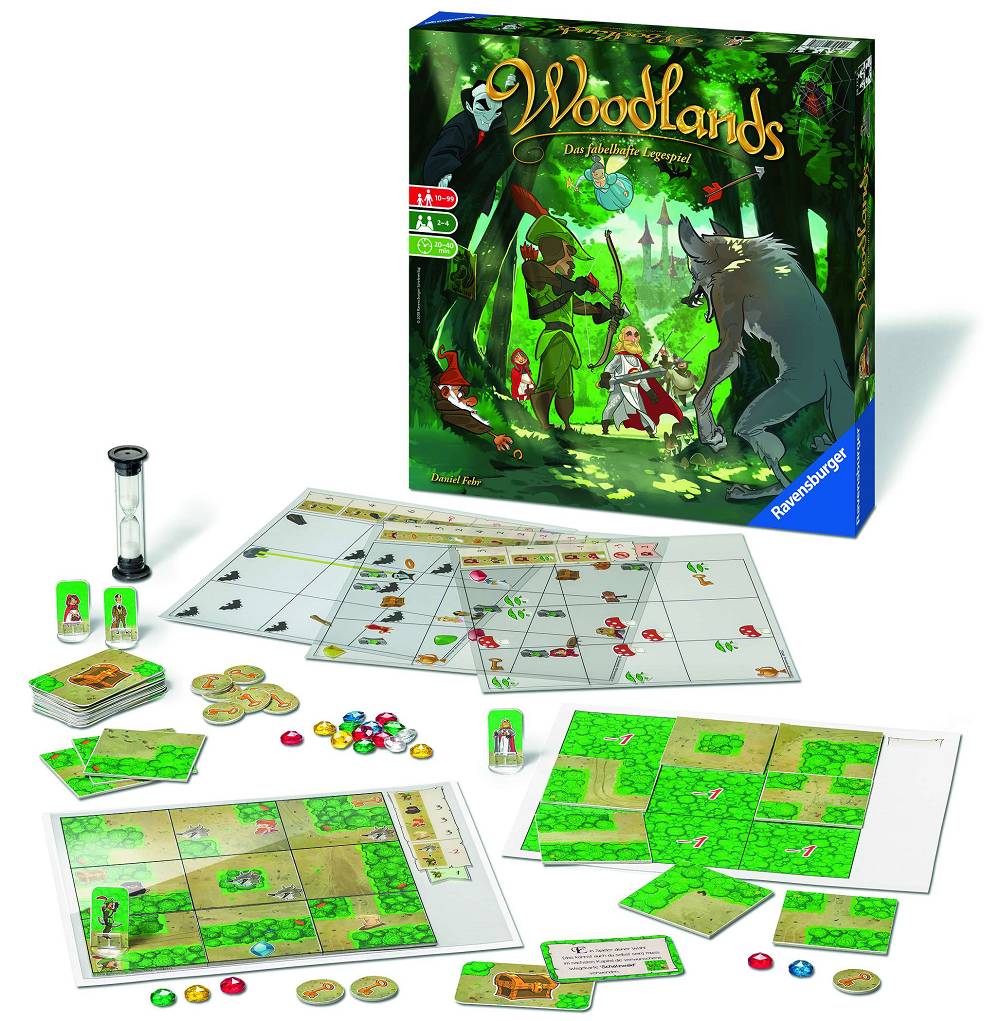 Ravensburger 26777 Woodlands, Legespiel