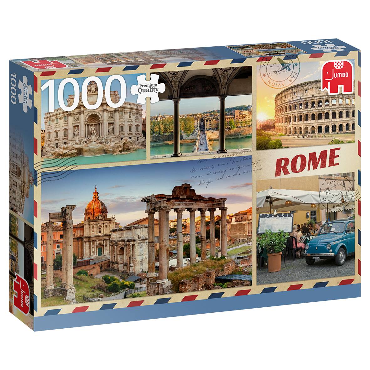 Jumbo Spiele Michele Falzone Greetings from Rome 1000 Teile Puzzle