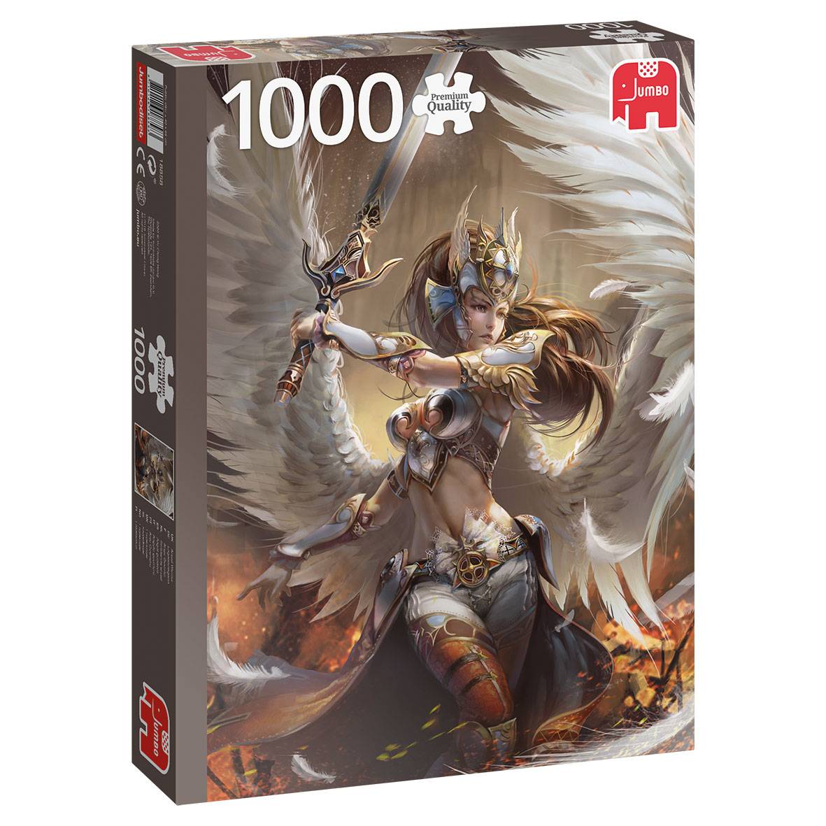 Engelskriegerin 1000 Teile Puzzle