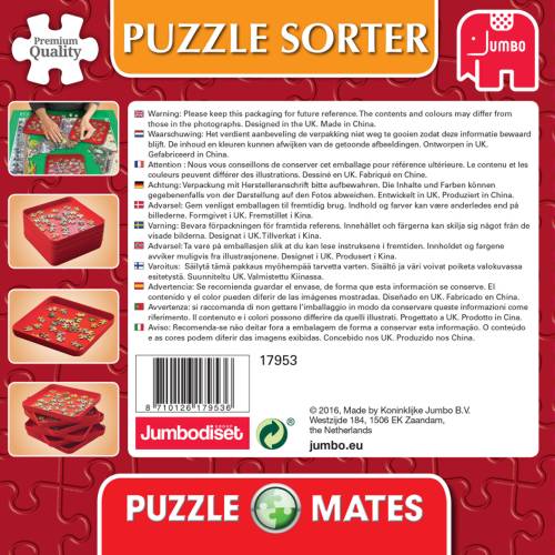 Puzzle-Sortier Schalen