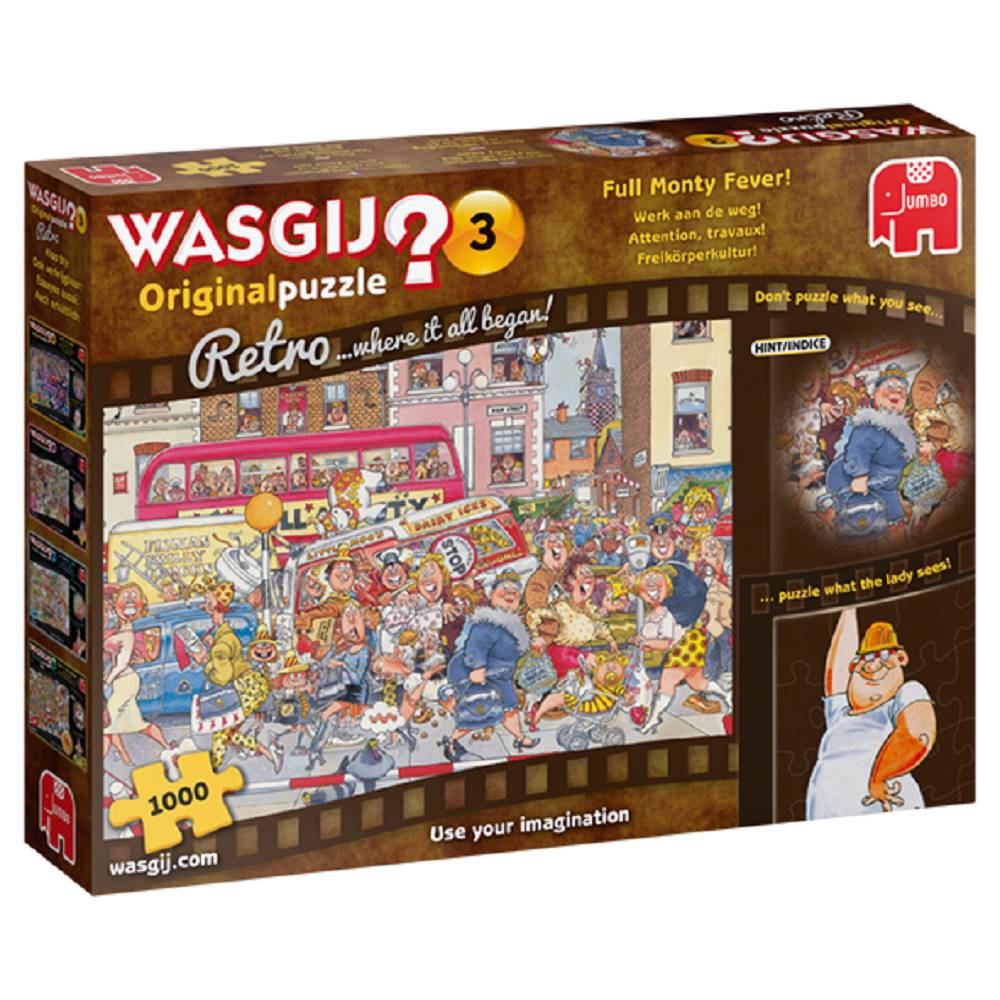 Wasgij Original Retro 3 Freikörperkultur! 1000 Teile Puzzle