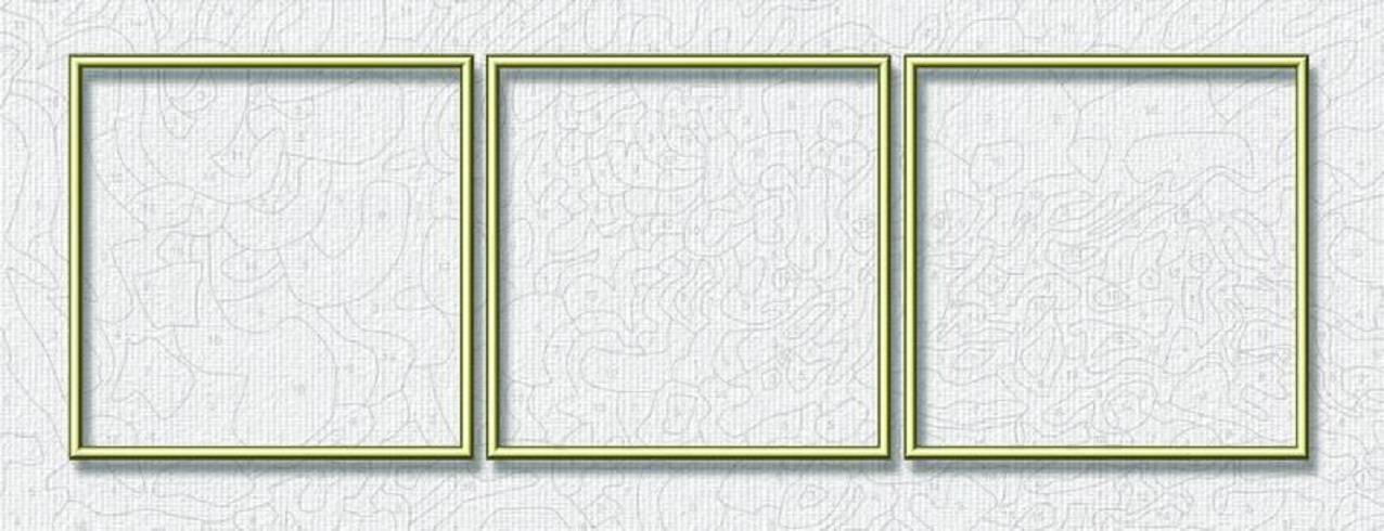 Schipper Aluminiumrahmen Triptychon 120 x 40 cm