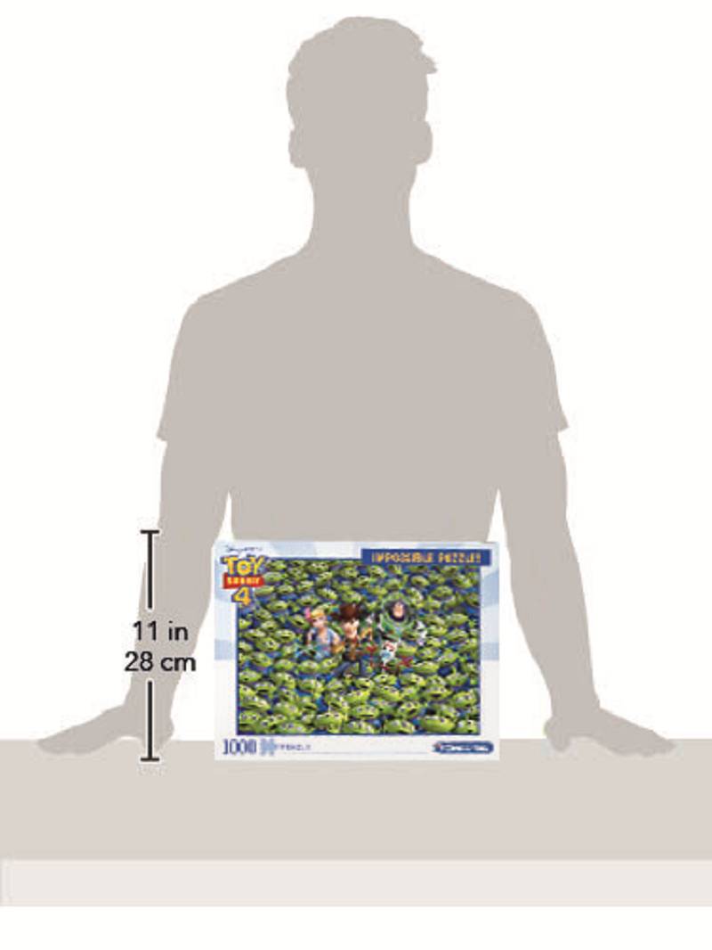 Clementoni 39499 Toy Story 4 Impossible 1000 Teile Puzzle