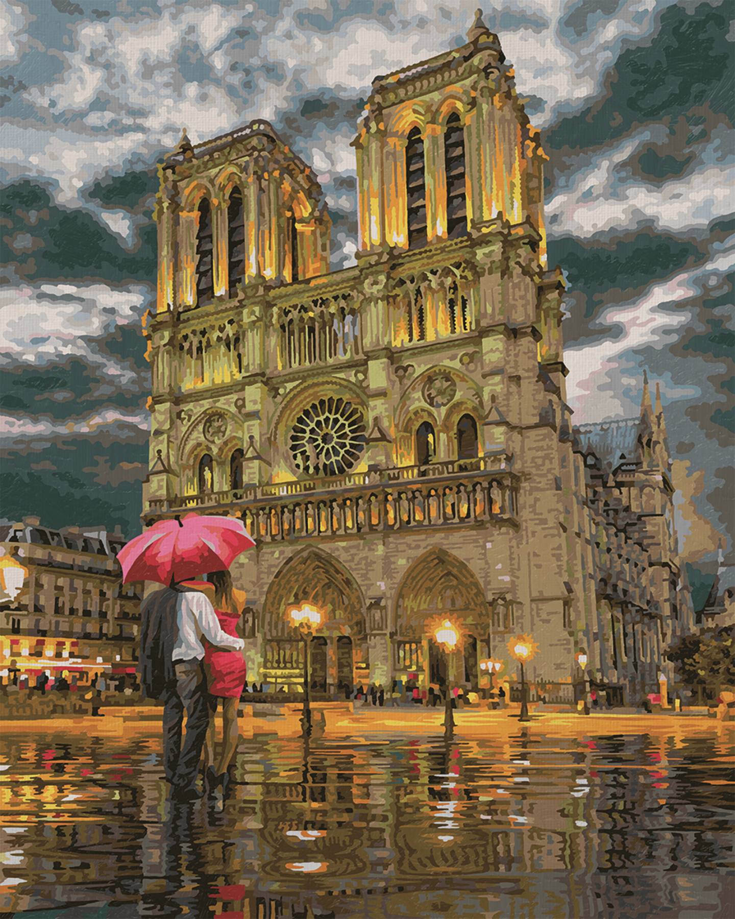 Schipper 609130817 Die Kathedrale „Notre-Dame in Paris“ Malen nach Zahlen