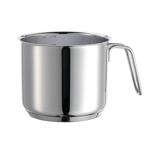 Mäser 810018 Varuna Milchtopf, Ø 14 cm, 1,75 Liter mit Literskala innen, Edelstahl 18/10, silber Mäser 810018 Varuna Milchtopf, Ø 14 cm, 1,75 Liter mit Literskala innen, Edelstahl 18/10, silber