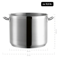 Mäser 926101 Professional I Gemüsetopf mit Deckel, Ø 28cm, Edelstahl 18/10, silber (1 Stück) Mäser 926101 Professional I Gemüsetopf mit Deckel, Ø 28cm, Edelstahl 18/10, silber (1 Stück)