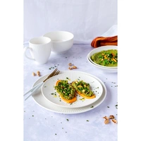 Mäser 931461 Tafelservice Dalia für 6 Personen, Porzellan, weiß (1 Set, 12-teilig) Mäser 931461 Tafelservice Dalia für 6 Personen, Porzellan, weiß (1 Set, 12-teilig)