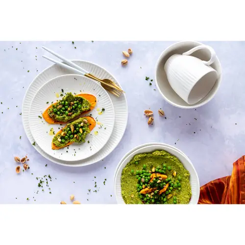 Mäser 931461 Tafelservice Dalia für 6 Personen, Porzellan, weiß (1 Set, 12-teilig) Mäser 931461 Tafelservice Dalia für 6 Personen, Porzellan, weiß (1 Set, 12-teilig)