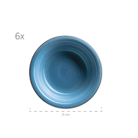 Mäser 931602 Tafelservice Lumaca für 6 Personen, Steingut, dunkelblau (1 Set, 12-teilig) Mäser 931602 Tafelservice Lumaca für 6 Personen, Steingut, dunkelblau (1 Set, 12-teilig)