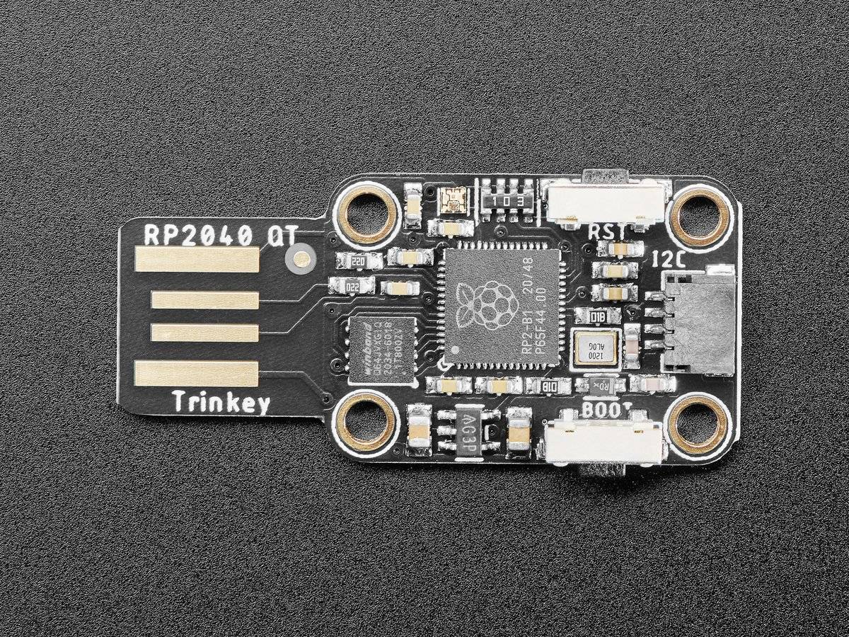 Adafruit Trinkey QT2040 - RP2040 USB Key with Stemma QT 5056