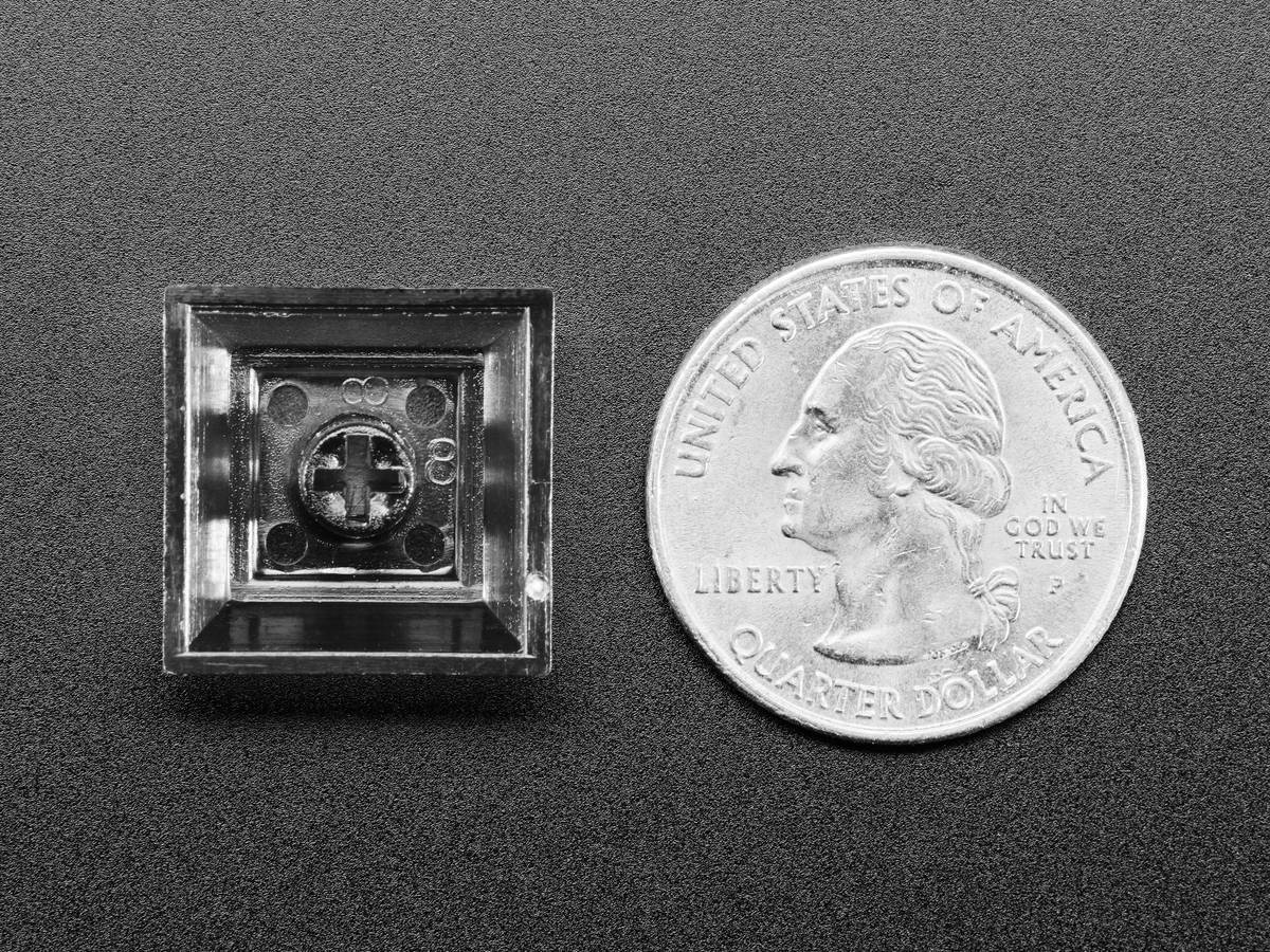 Adafruit Translucent Smoke DSA Keycaps for MX Compatible Switches 5008