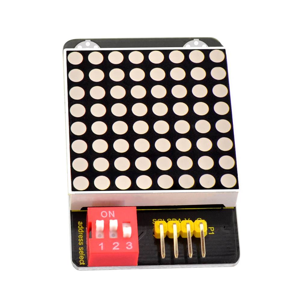 Keyestudio 8*8 LED Dot Matrix Module HT16K33 for Arduino I2C
