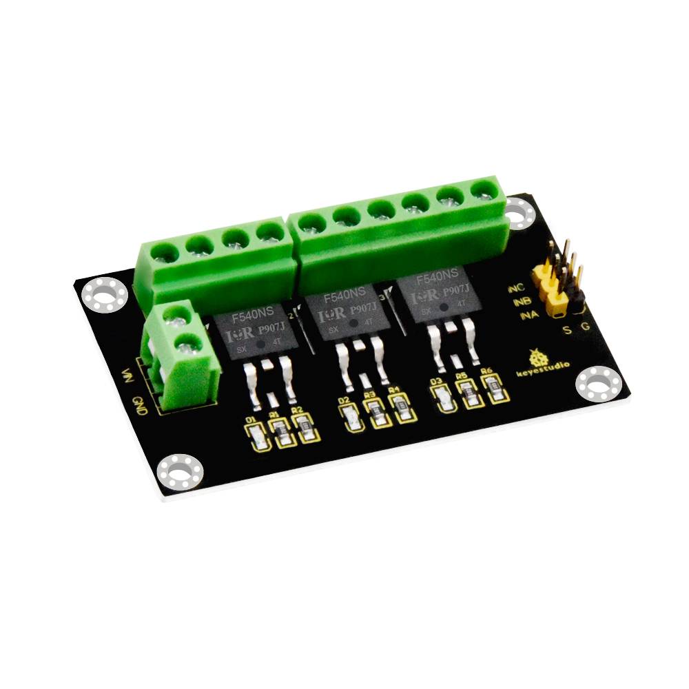 Keyestudio 3 Channel IRF540NS High Current MOS Module for Arduino