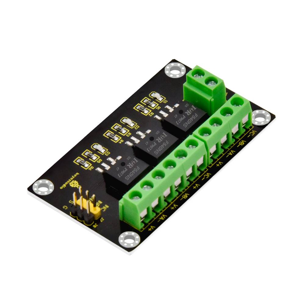 Keyestudio 3 Channel IRF540NS High Current MOS Module for Arduino