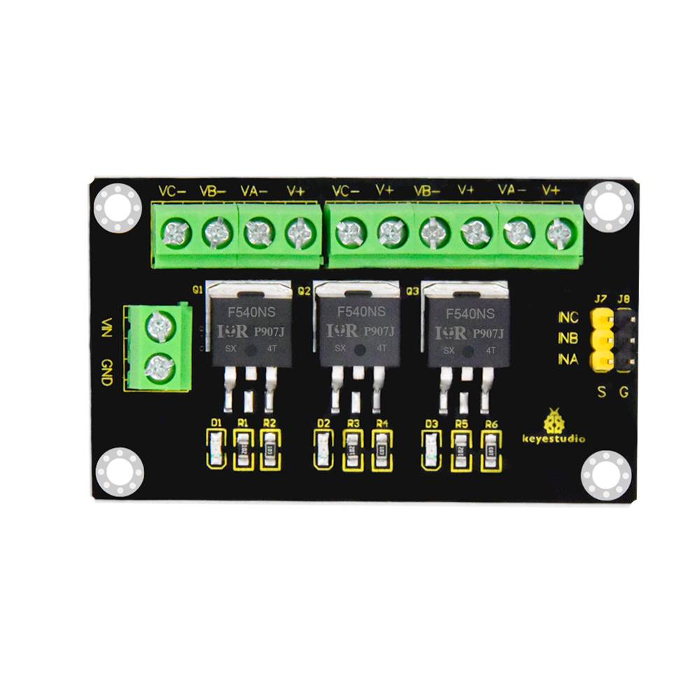 Keyestudio 3 Channel IRF540NS High Current MOS Module for Arduino