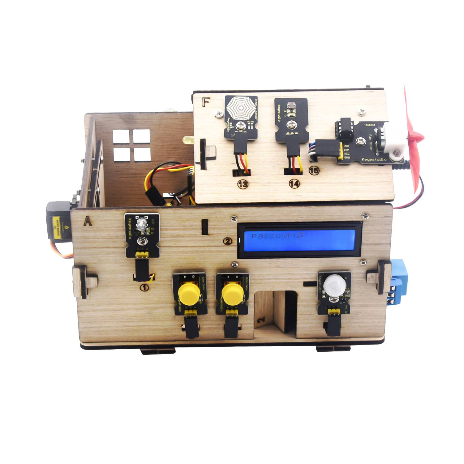 Keyestudio Smart Home Kit with PLUS Board for Arduino DIY STEM