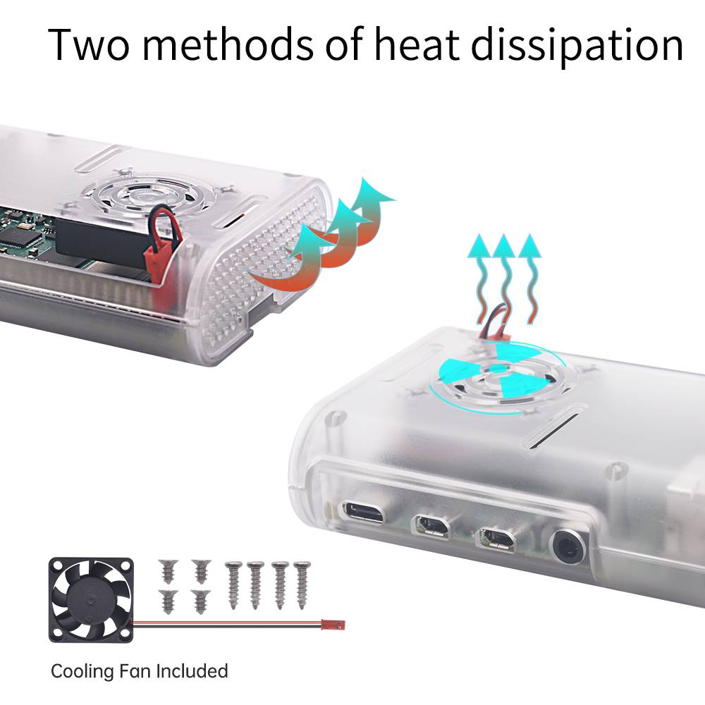 Keyestduio Raspberry Pi 4B Kit EU Plug Power Supply (without Raspberry Pi)