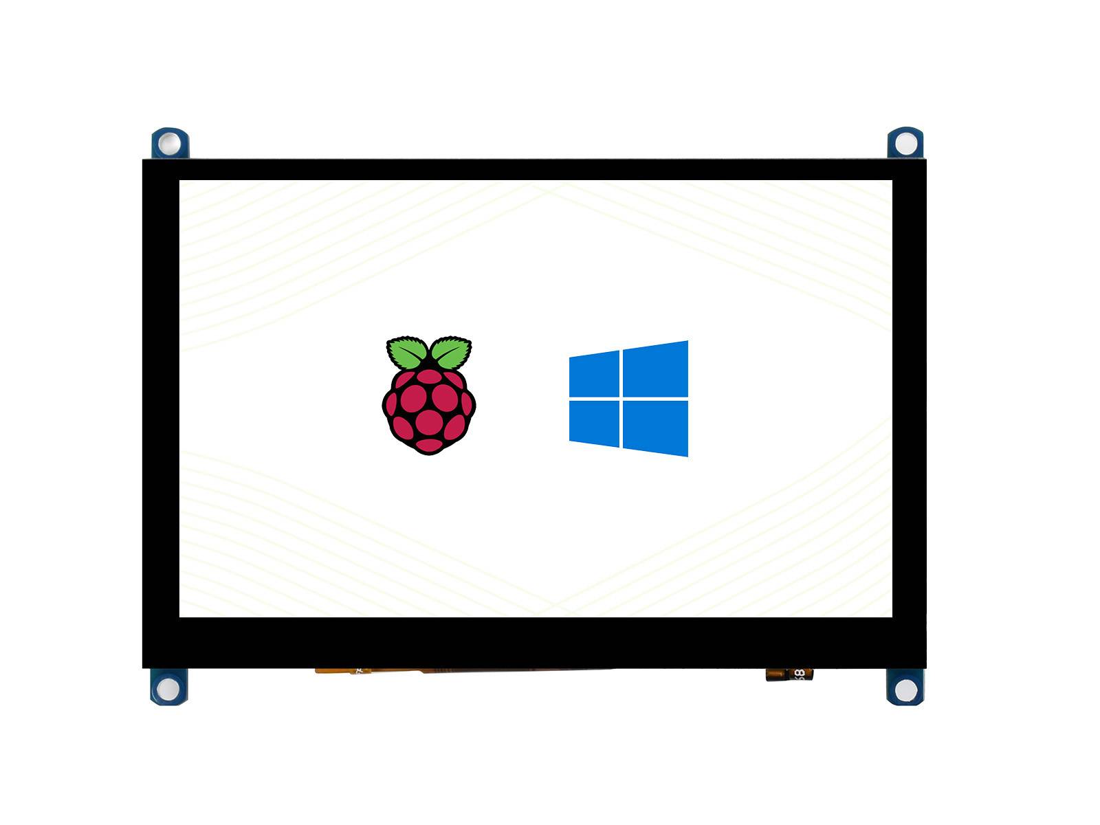WaveShare 5inch Capacitive Touch Screen LCD (H) 800x480 HDMI for Raspberry Pi Windows