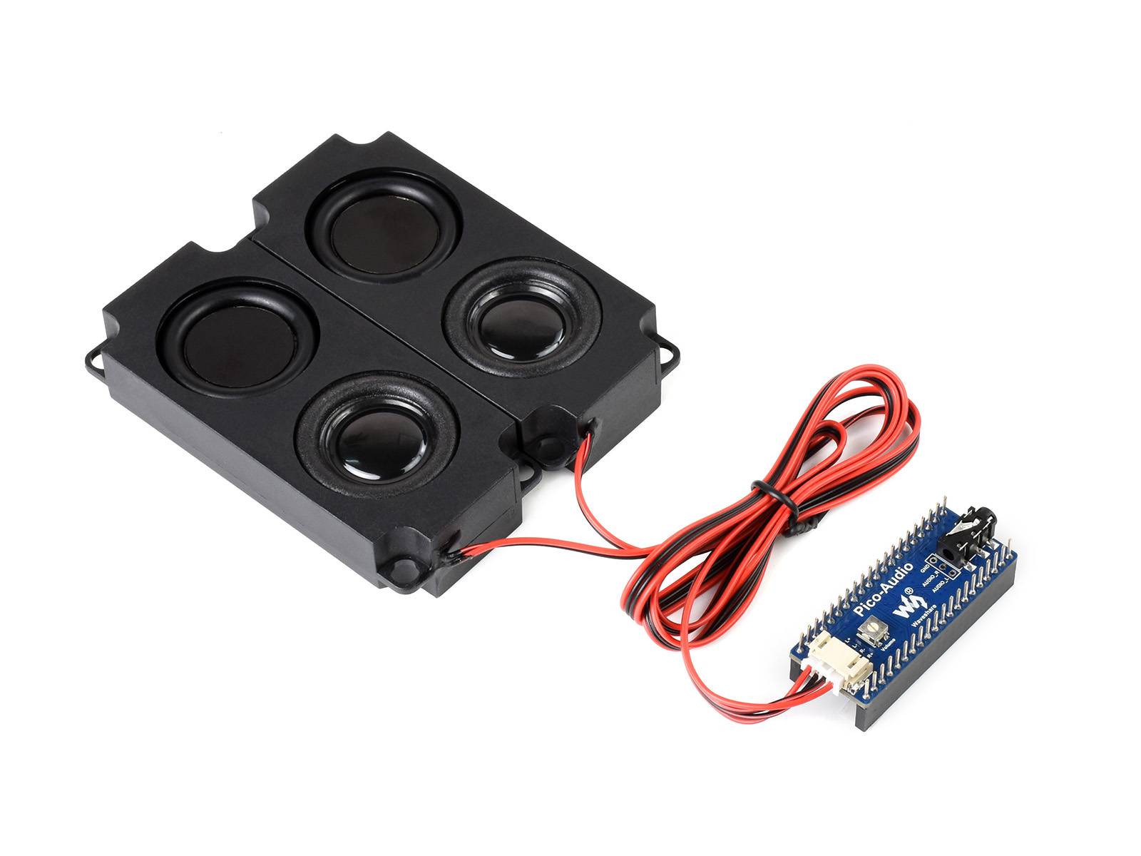WaveShare Audio Expansion Module for Raspberry Pi Pico Headphone Speaker Output