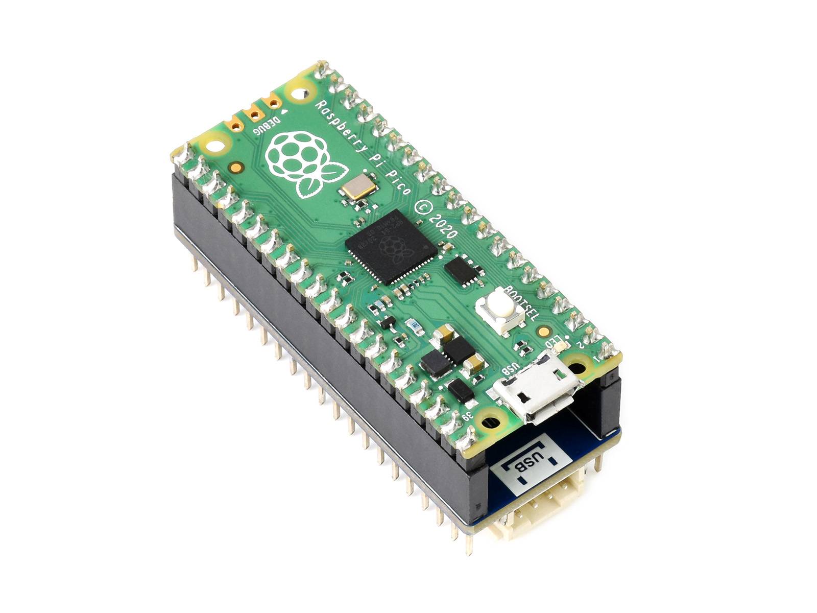 WaveShare Audio Expansion Module for Raspberry Pi Pico Headphone Speaker Output