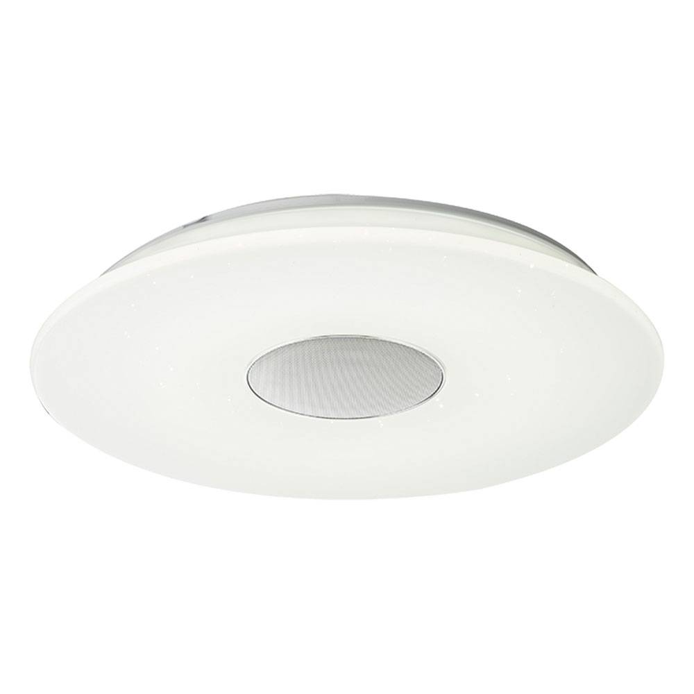 Deckenleuchte Sternenleuchte Deckenlampe Rundleuchte Lautsprecher, dimmbar, Bluetooth, Fernbedienung, CCT Schaltung, 1x RGB LED 7-50 Watt 2600