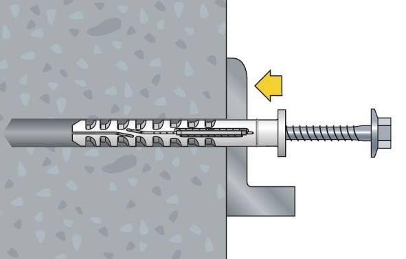 Multifunktionsrahmendübel MFR SB 10-200 TX Senkbund m.Torxschraube ETA