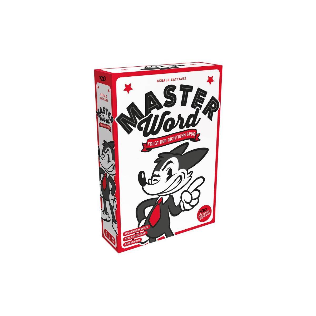 LSMD0015 - Master Word - Kartenspiel, für 2-6 Spieler, ab 12 Jahren (DE-Ausgabe)