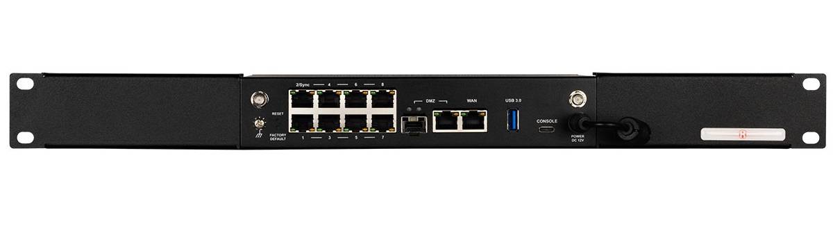 Rackmount.IT RM-CP-T6 - Netzwerk-Einrichtung - Rack montierbar - RAL 9005 - 1U - 48.3 cm (19")