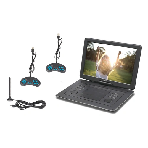 UNIVERSUM tragbarer 15.6" DVD-Player Auto DVB-T2 und 12 Volt Adapter DVD 400-20 UNIVERSUM tragbarer 15.6" DVD-Player Auto DVB-T2 und 12 Volt Adapter DVD 400-20
