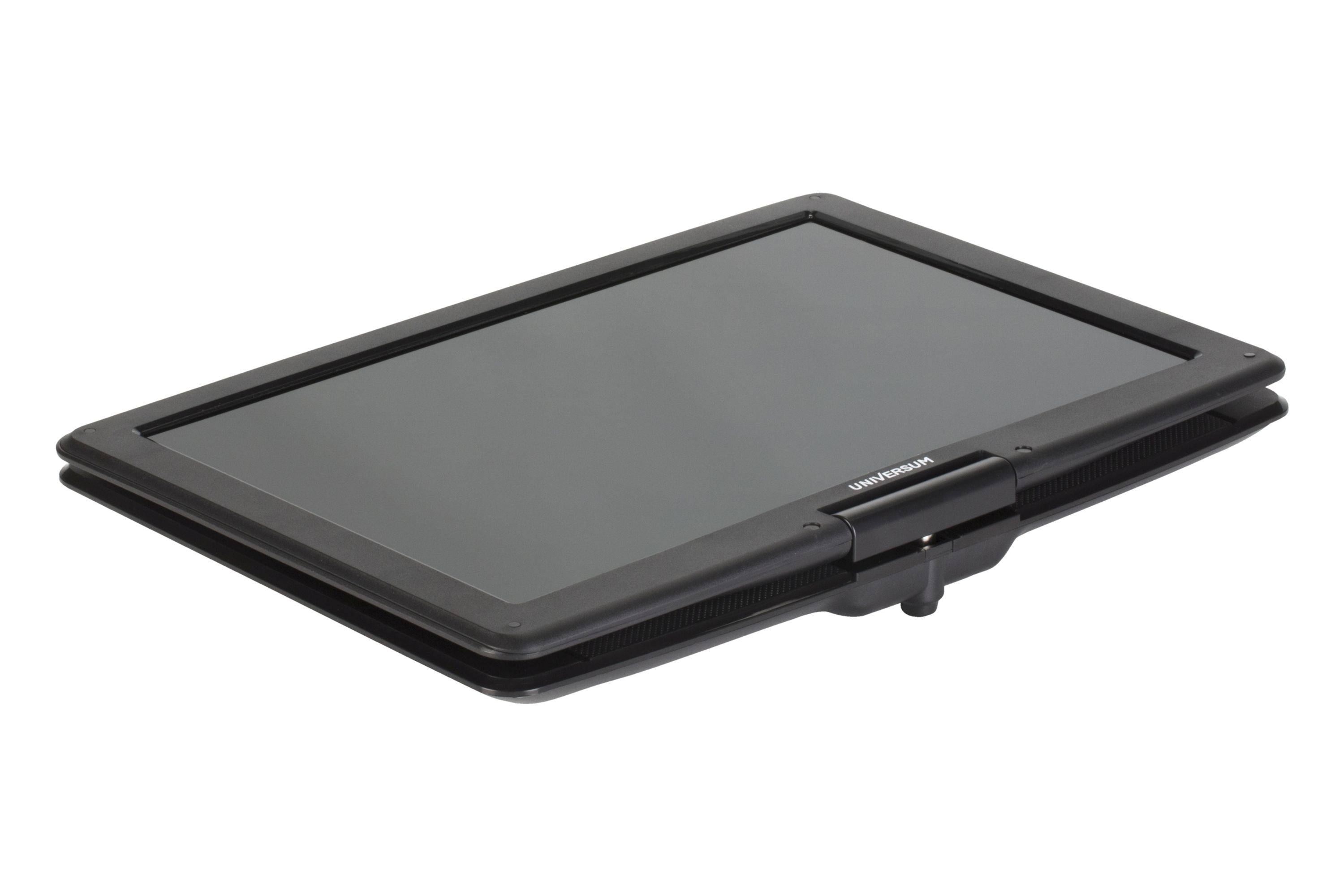 UNIVERSUM tragbarer 15.6" DVD-Player Auto DVB-T2 und 12 Volt Adapter DVD 400-20