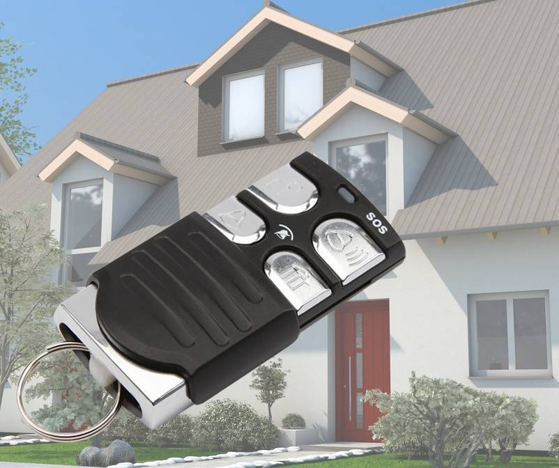 OLYMPIA 5919 Komfort Fernbedienung für alle Olympia Alarmanlagen 60xx / 90xx / 6571, 2er Set