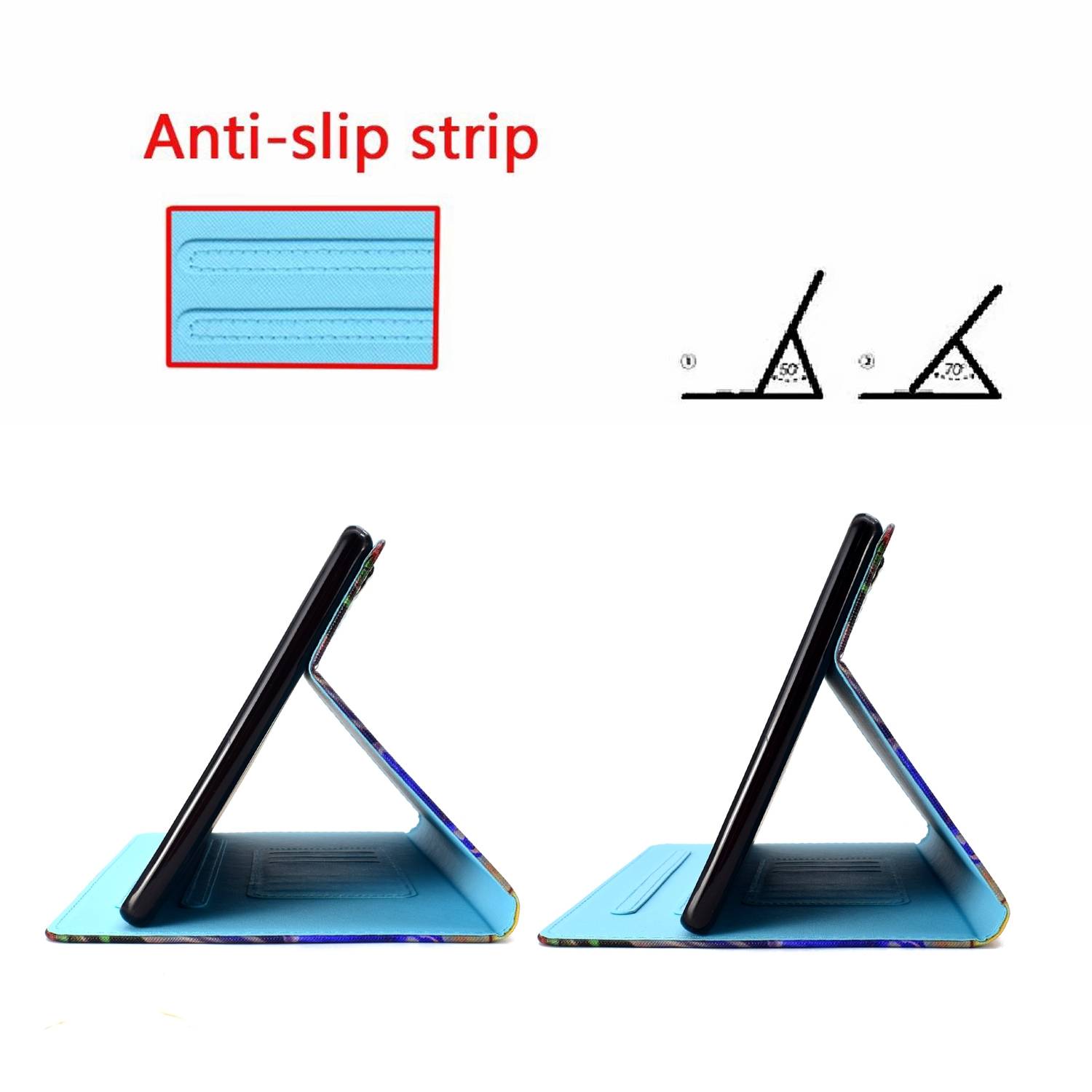 Für Apple iPad Mini 2024 8.3 Zoll / Mini 6 2021 Kunstleder Motiv 12 Tasche Hülle