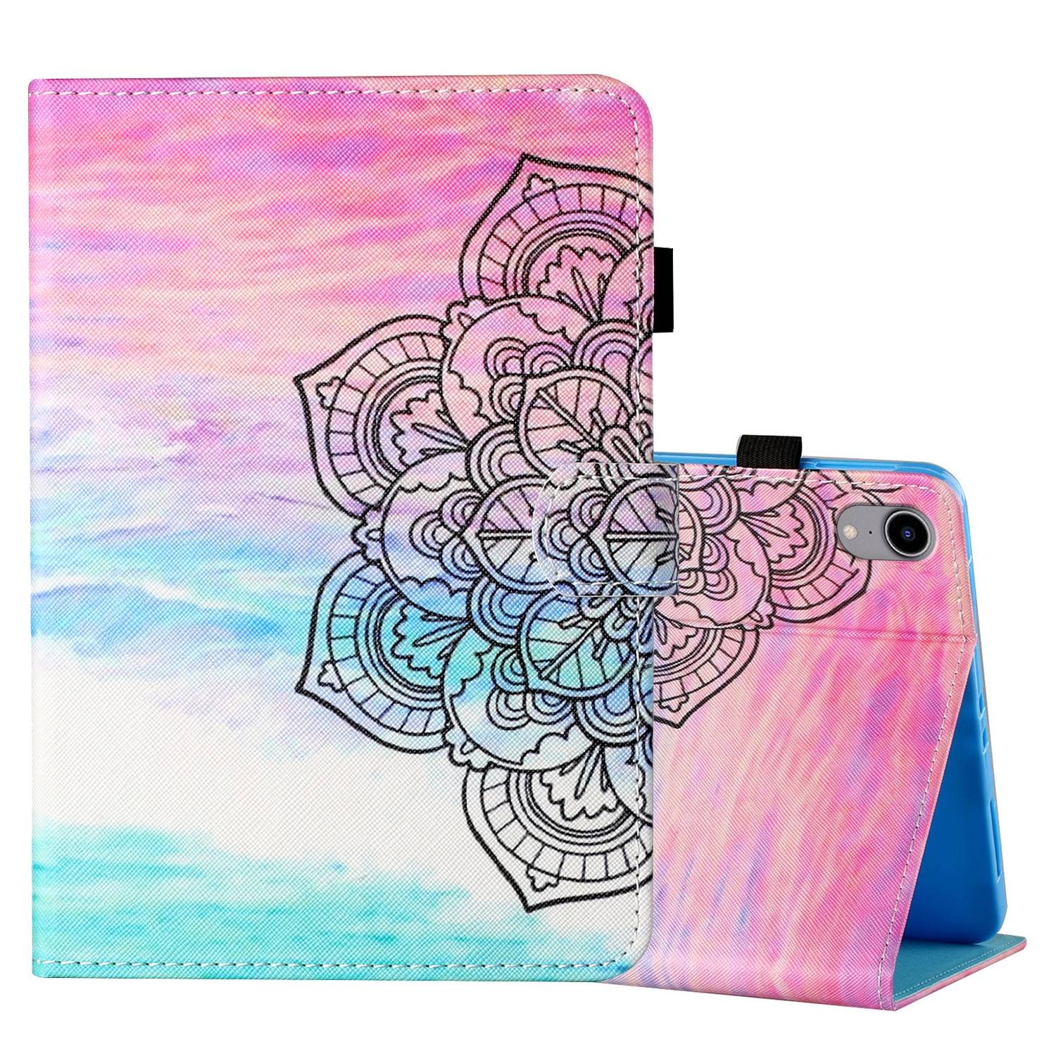 Für Apple iPad Mini 2024 8.3 Zoll / Mini 6 2021 Kunstleder Motiv 7 Tasche Hülle