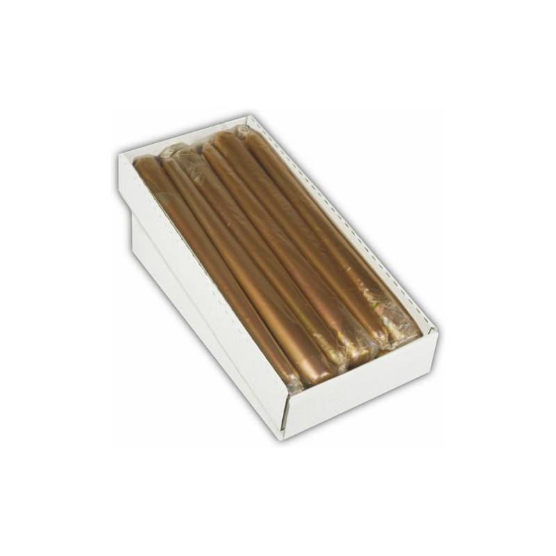 STARPAK Leuchterkerzen, 22 mm, gold