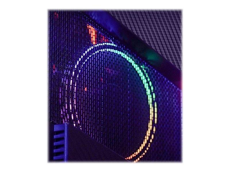 AeroCool Menace Saturn FRGB v1 - Tempered Glass Edition - Tower - ATX - Seitenteil mit Fenster (gehärtetes Glas)