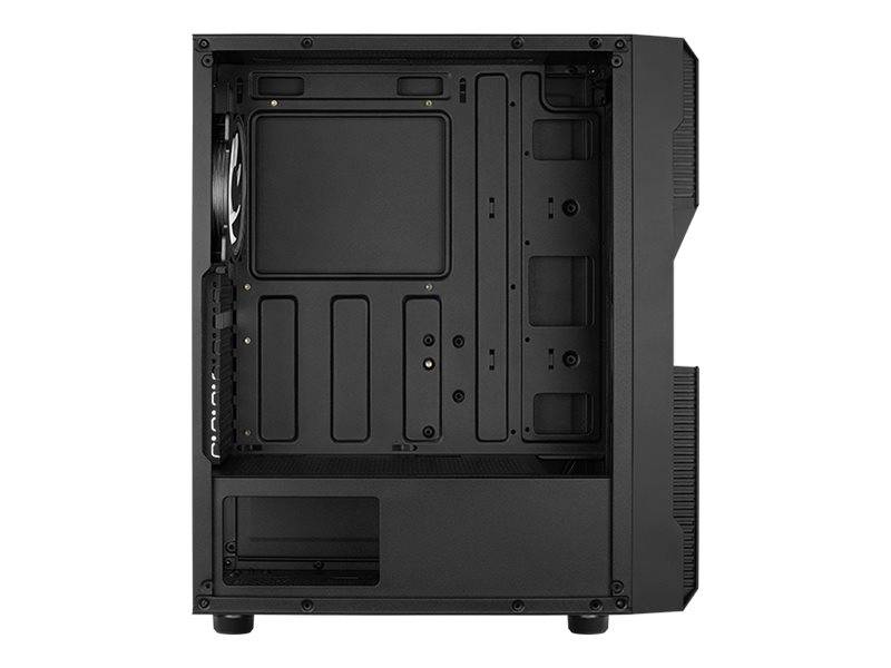 AeroCool Menace Saturn FRGB v1 - Tempered Glass Edition - Tower - ATX - Seitenteil mit Fenster (gehärtetes Glas)