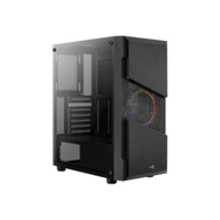 AeroCool Menace Saturn FRGB v1 - Tempered Glass Edition - Tower - ATX - Seitenteil mit Fenster (gehärtetes Glas) AeroCool Menace Saturn FRGB v1 - Tempered Glass Edition - Tower - ATX - Seitenteil mit Fenster (gehärtetes Glas)