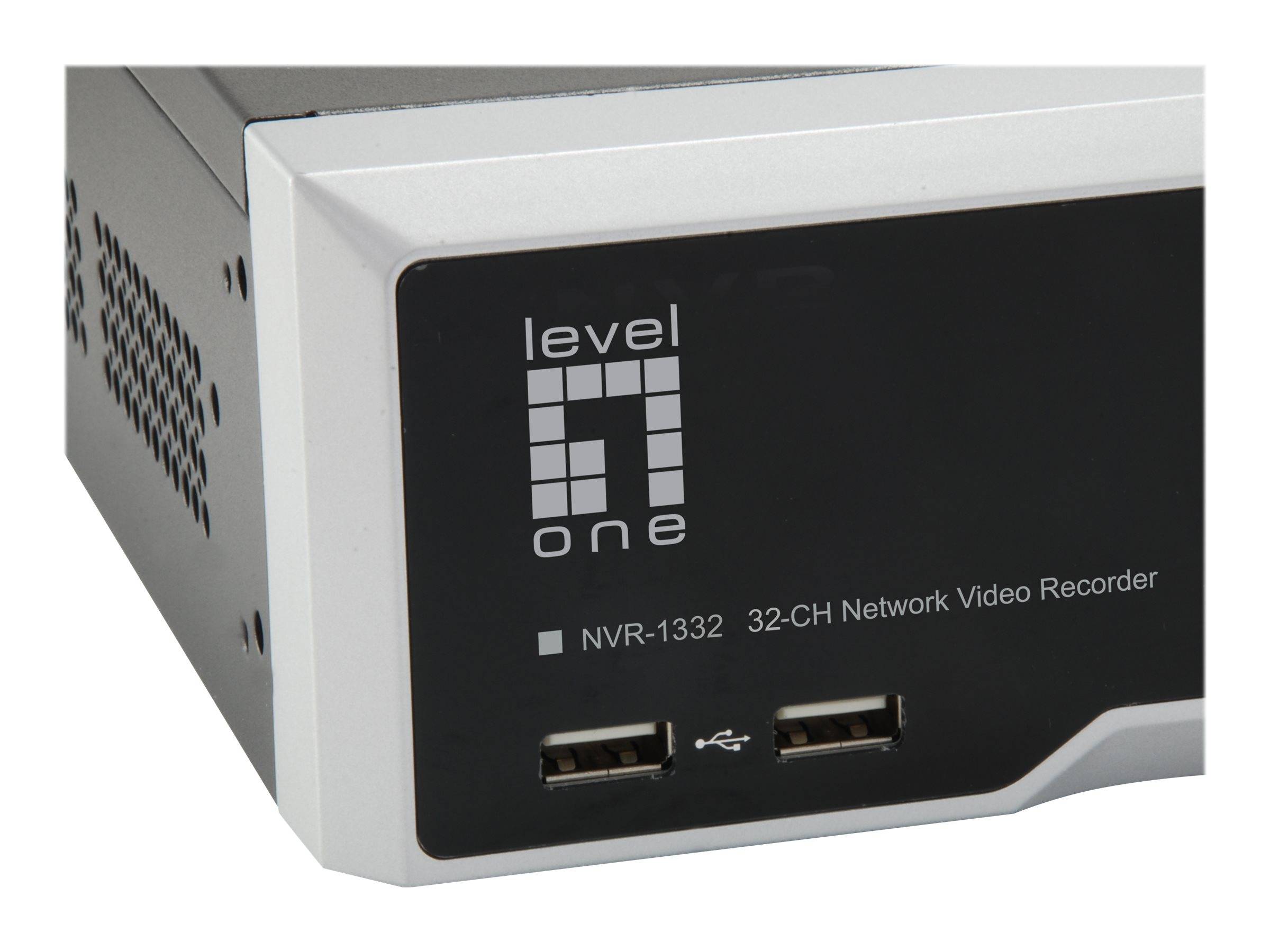 LevelOne NVR-1332 - NVR - 32 Kanäle - netzwerkfähig