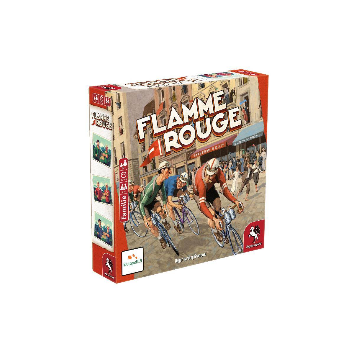 57401G - Flamme Rouge 2-4 Spieler, ab 10 Jahren (DE-Ausgabe)