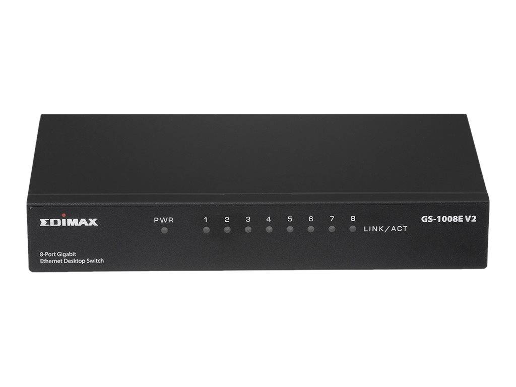 Edimax GS-1008E V2 - Switch - unmanaged - 8 x 10/100/1000