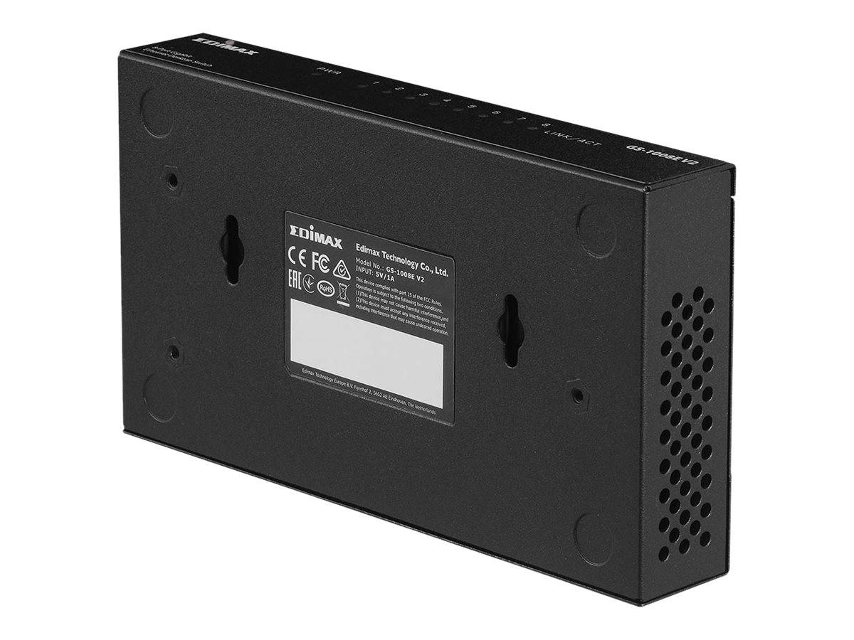 Edimax GS-1008E V2 - Switch - unmanaged - 8 x 10/100/1000