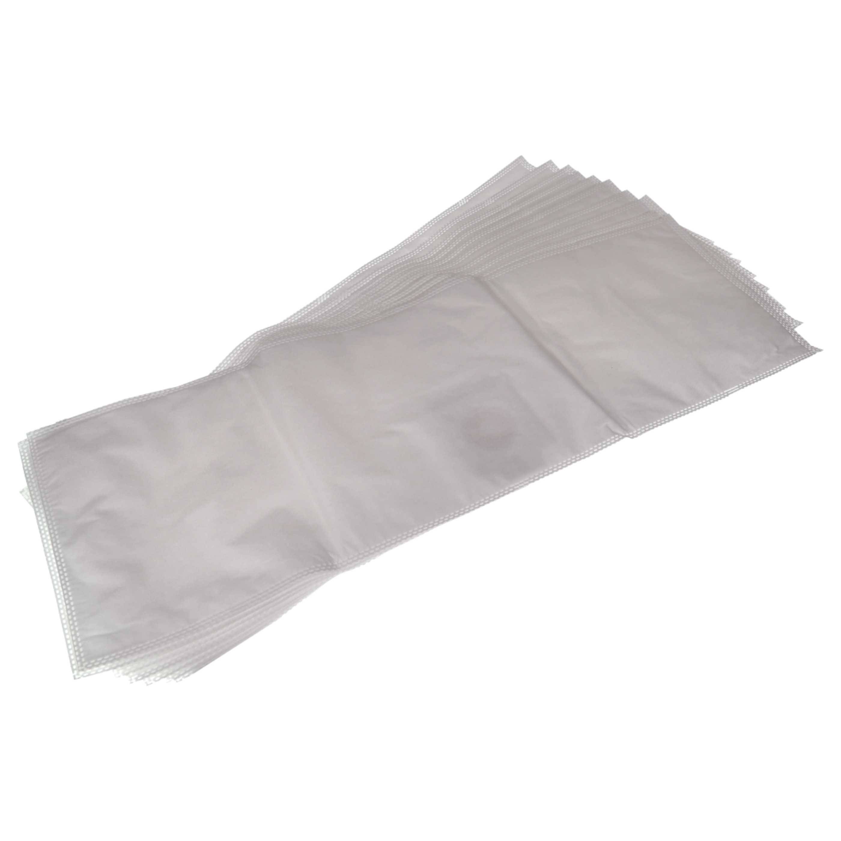 vhbw 30x Staubbeutel kompatibel mit Euroclean UZ 945 Staubsauger - 32cm x 18cm Weiß