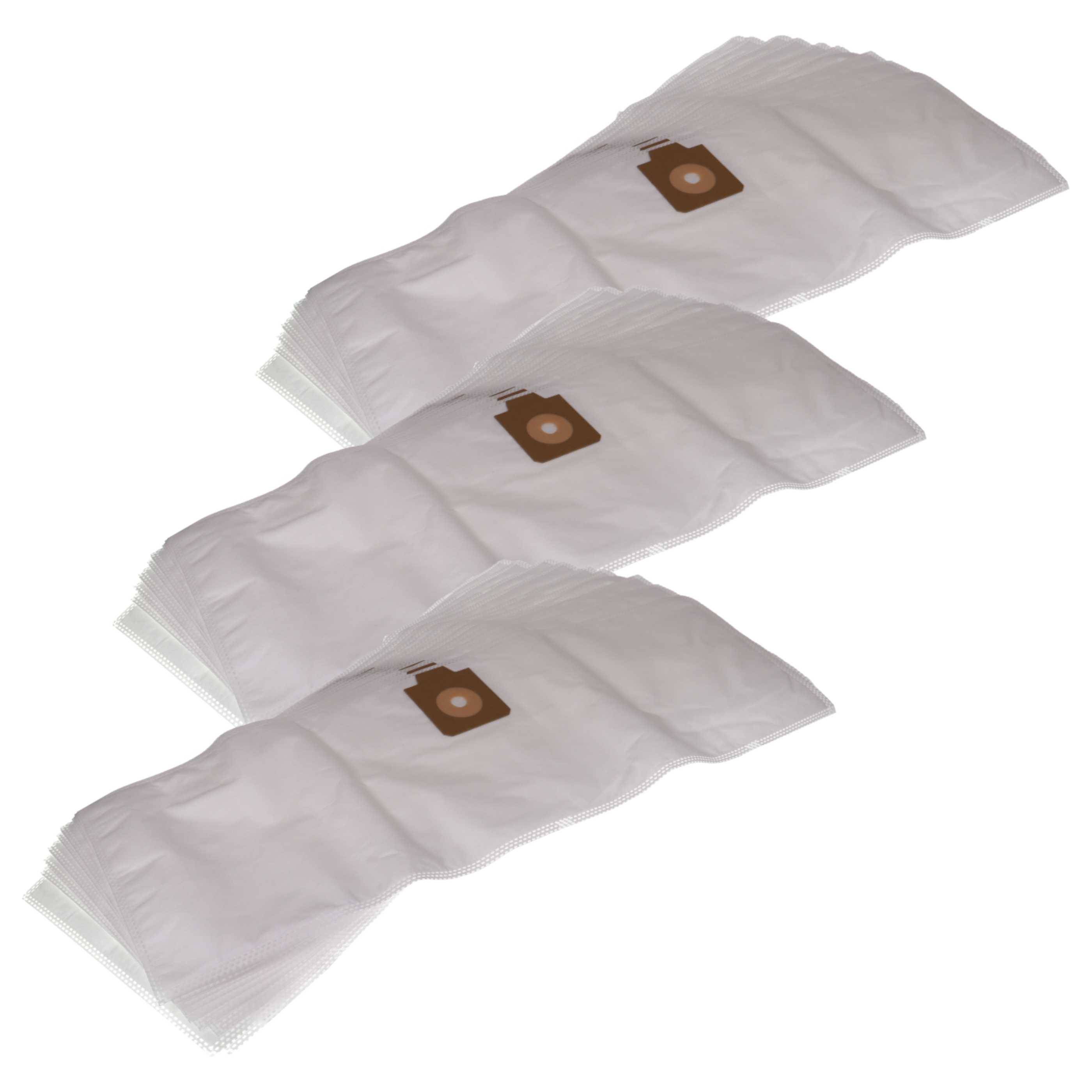 vhbw 30x Staubbeutel kompatibel mit Columbus VP 9050 Comfort, Concept, Apollo Staubsauger - 32cm x 18cm Weiß