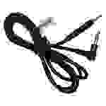 vhbw Audio AUX Kabel kompatibel mit Creative Aurvana Live 2 Kopfhörer - Audiokabel 3,5 mm Klinkenstecker, 100 cm, Schwarz