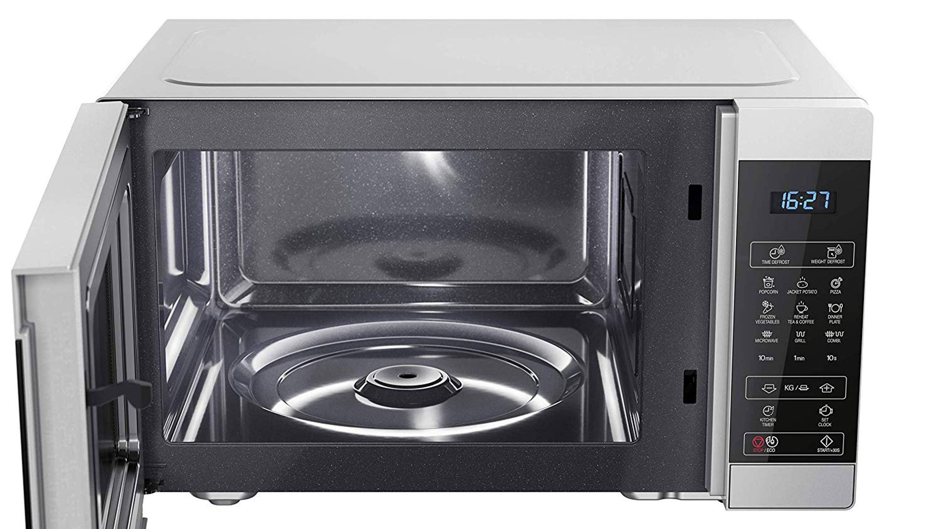 SHARP YC-MG81ES – Grill-Mikrowellenherd (28L, 1100W) – 11 Leistungsstufen, Grillfunktion