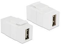 DeLOCK Keystone module - USB-Adapter - USB (W)