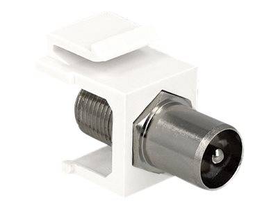 DeLOCK - Modularer Einschub (Kopplung) - F-Stecker