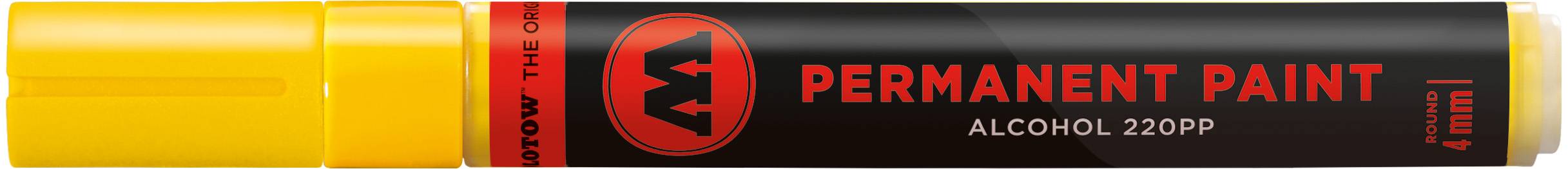 Marker Permanent Paint 220PP Alcohol, 4mm, Nr. 006, zinkgelb